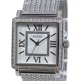 Guess Highline White Dial Silver Mesh Bracelet Watch For Women - W0826L1 Authentic Buy Shop Now