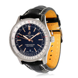 Breitling Navitimer 1 Automatic 41mm Black Dial Black Leather Strap Mens Watch - A17326211B1P1 Authentic Buy Shop Now