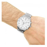 Tissot Chrono XL Classic Silver Dial Silver Steel Strap Watch For Men - T116.617.11.037.00 Authentic Buy Shop Now