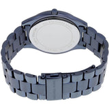 Michael Kors Runway Quartz Blue Dial Blue Steel Strap Watch For Women - MK3419 Authentic Buy Shop Now