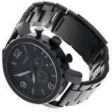 Fossil Nate Chronograph Black Dial Black Steel Strap Watch for Men - JR1401 Authentic Buy Shop Now