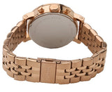 Fossil Boyfriend Chronograph Brown Dial Rose Gold Steel Strap Watch for Women - ES3494 Authentic Buy Shop Now