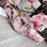 Gucci G Timeless Pink Dial Pink Leather Strap Watch For Women - YA1264083 Authentic Buy Shop Now