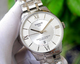 Tissot T Classic Chemin Des Tourelles Silver Dial Silver Steel Strap Watch For Men - T099.408.11.038.00 Authentic Buy Shop Now