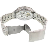 Fossil Townsman Automatic Skeleton Silver Dial Silver Steel Strap Watch for Men - ME3044 Authentic Buy Shop Now