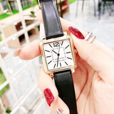 Marc Jacobs Vic Silver Dial Black Leather Strap Watch for Women - MJ1437 Authentic Buy Shop Now