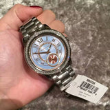 Michael Kors Madelyn Quartz Blue Dial Silver Steel Strap Watch For Women - MK6286 Authentic Buy Shop Now