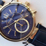 Michael Kors Sawyer Blue Dial Blue Leather Strap Watch for Women - MK2425 Authentic Buy Shop Now
