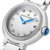 Maurice Lacroix Fiaba Diamonds Mother of Pearl Dial Silver Steel Strap Watch for Women - FA1004-SD502-170-1 Authentic Buy Shop Now
