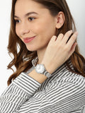 Fossil Jesse White Dial Silver Steel Strap Watch for Women - ES2362 Authentic Buy Shop Now