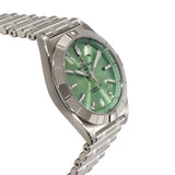 Breitling Chronomat 32 Diamonds Green Dial Silver Steel Strap Watch for Women - A77310101L1A1 Authentic Buy Shop Now