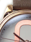 Marc Jacobs Corie White Dial Brown Leather Strap Watch for Women - MJ1581 Authentic Buy Shop Now