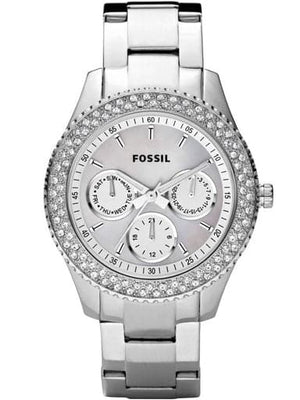 Fossil Stella Silver Dial Silver Steel Strap Watch for Women - ES3588 Authentic Buy Shop Now