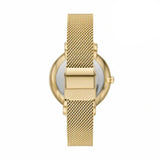 Fossil Jacqueline Dragonsteel Limited Edition Red Dial Gold Mesh Strap Watch for Women - ES5316 Authentic Buy Shop Now