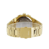 Guess Headliner Multifunction Black Dial Gold Steel Strap Watch For Men - GW0572G2 Authentic Buy Shop Now