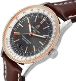 Breitling Navitimer 1 Automatic 41mm Black Dial Brown Leather Strap Mens Watch - U17326211M1P1 Authentic Buy Shop Now