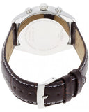 Tissot PR 100 Chronograph Silver Dial Brown Leather Strap Watch for Men - T101.417.16.031.00 Authentic Buy Shop Now