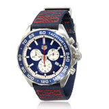 Tag Heuer Formula 1 Redbull Edition Chronograph Blue Dial Blue NATO Strap Watch for Men - CAZ1018.FC8213 Authentic Buy Shop Now