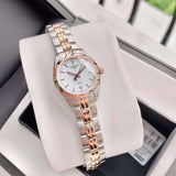 Tissot T Classic PR100 Mother of Pearl Dial Two Tone Steel Strap Watch for Women - T101.010.22.111.01 Authentic Buy Shop Now