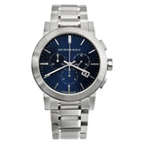 Burberry The City Blue Dial Silver Steel Strap Watch for Men - BU9363 Authentic Buy Shop Now