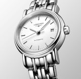 Longines Presence 25.5mm Automatic Stainless Steel Watch for Women - L4.321.4.12.6 Authentic Buy Shop Now