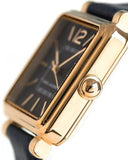Marc Jacobs Vic Black Dial Black Leather Strap Watch for Women - MJ1522 Authentic Buy Shop Now