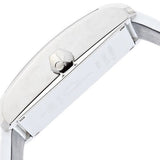 Calvin Klein Window White Dial White Leather Strap Watch for Men - K2M21120 Authentic Buy Shop Now