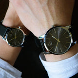 Calvin Klein City Grey Dial Black Leather Strap Watch For Men - K2G21107 Authentic Buy Shop Now