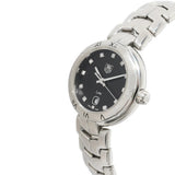 Tag Heuer Link Quartz Diamonds Black Dial Silver Steel Strap Watch for Women - WAT1410.BA0954 Authentic Buy Shop Now