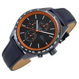 Lacoste Apext Blue Dial Blue Leather Strap Watch for Men - 2011297 Authentic Buy Shop Now