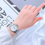 Tissot Ballade Powermatic 80 Automatic Mother of Pearl Dial Silver Steel Strap Watch For Women - T108.208.11.117.00 Authentic Buy Shop Now