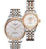 Tissot Le Locle Automatic Small Lady Silver Dial Two Tone Steel Strap Watch For Women - T41.2.183.33 Authentic Buy Shop Now