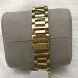 Michael Kors Janelle Chronograph Gold Dial Two Tone Steel Strap Watch For Women - MK7133 Authentic Buy Shop Now