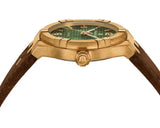 Maurice Lacroix Aikon Automatic Green Dial Brown Leather Strap Watch For Men - AI6008-BRZ0B-630-M Authentic Buy Shop Now