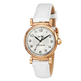 Coach Madison White Dial White Leather Strap Watch for Women - 14502408 Authentic Buy Shop Now
