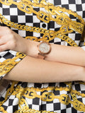 Versace Meander White Dial Rose Gold Mesh Bracelet Watch for Women - VELW00620 Authentic Buy Shop Now