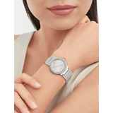 Bvlgari Bvlgari Lady Silver Dial Silver Steel Strap Watch for Women - BVLGARI103575 Authentic Buy Shop Now