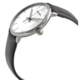 Calvin Klein High Noon Quartz White Dial Black Leather Strap Watch for Men - K8M211C6 Authentic Buy Shop Now