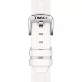Tissot Seastar 1000 Mother of Pearl White Dial White Rubber Strap Watch for Women - T120.210.17.116.00 Authentic Buy Shop Now