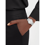 Bvlgari Bvlgari Bvlgari Lady Diamonds Silver Dial Silver Steel Strap Watch for Women - BVLGARI103696 Authentic Buy Shop Now