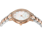 Emporio Armani Cleo Mother of Pearl Dial Two Tone Steel Strap Watch For Women - AR11499 Authentic Buy Shop Now