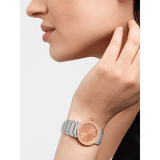 Bvlgari Bvlgari Bvlgari Resort Limited Edition Diamonds Gold Dial Silver Steel Strap Watch for Women - BVLGARI103682 Authentic Buy Shop Now