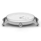 Daniel Wellington Classy Bristol White Dial Brown Leather Strap Watch For Women - DW00100070 Authentic Buy Shop Now