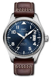IWC Pilots Watch Mark XVII Edition Le Petit Prince Blue Dial Brown Leather Strap Watch for Men - IW326506 Authentic Buy Shop Now