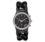 Michael Kors Ceramic Black Dial Black Steel Strap Watch for Women - MK5388 Authentic Buy Shop Now