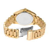 Michael Kors Lexington Mother of Pearl White Dial Gold Steel Strap Watch for Women - MK1079 Authentic Buy Shop Now