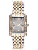 Michael Kors Emery Three-Hand White Dial Two Tone Steel Strap Watch for Women - MK4744 Authentic Buy Shop Now
