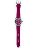 Michael Kors Lexington Quartz Fuchsia Dial Fuchsia Leather Strap Watch For Women - MK4749 Authentic Buy Shop Now