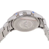 Emporio Armani Renato Chronograph White Dial Silver Steel Strap Watch for Women - AR2459 Authentic Buy Shop Now