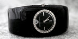 Emporio Armani Casual Analog Black Dial Black Leather Strap Watch For Women - AR0739 Authentic Buy Shop Now